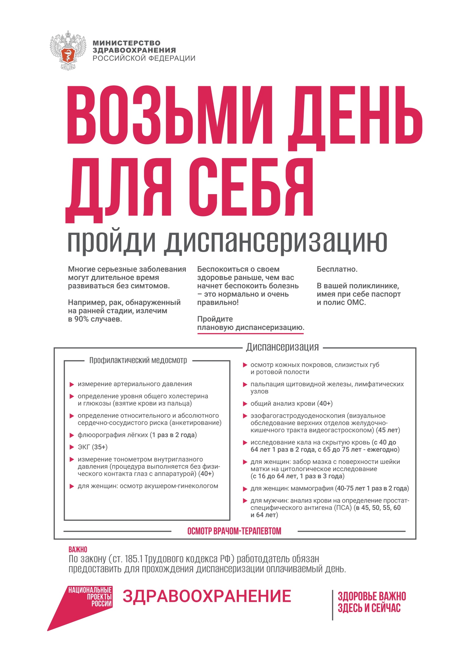 диспансеризация.