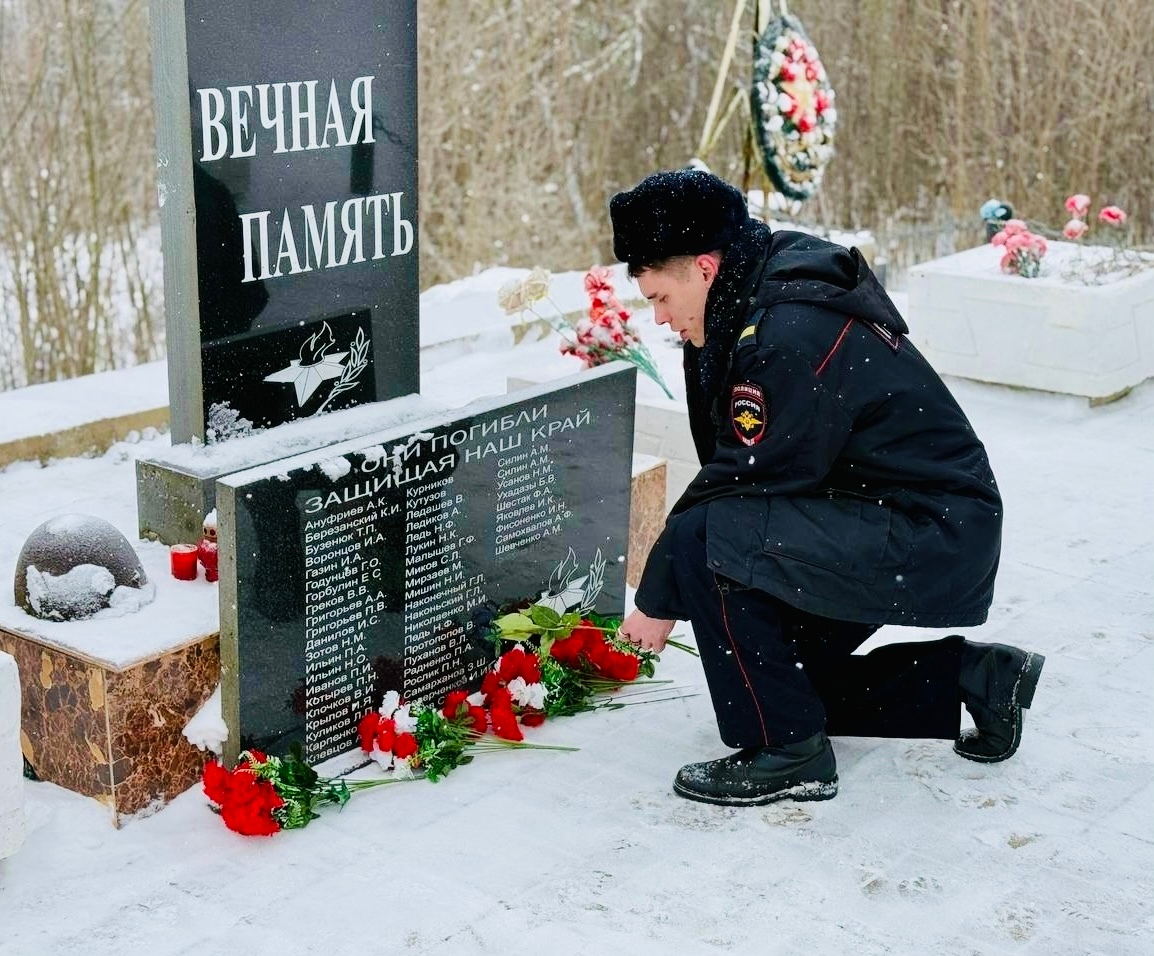 Возложение цветов.