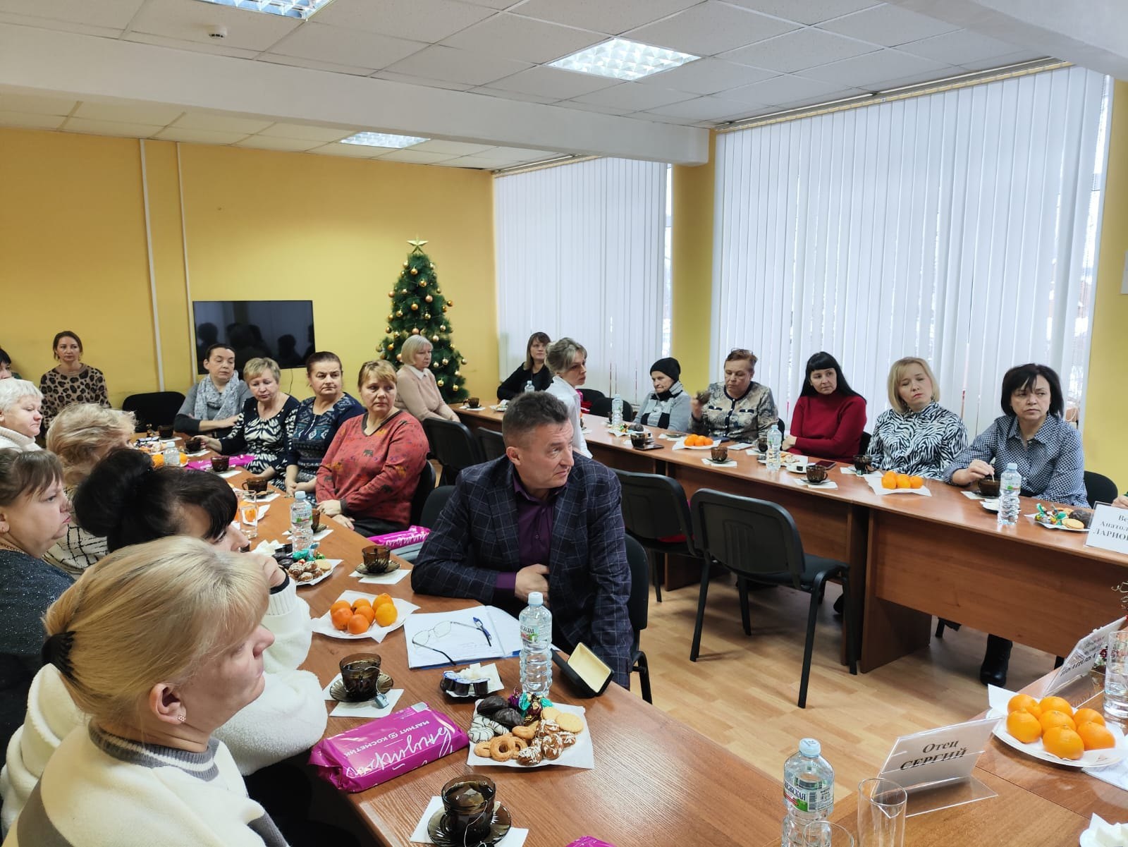 В администрации района прошла встреча с родственниками семей военнослужащих, находящихся в зоне СВО..